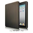 elago Pattern Silicone Cover for iPad - Chocolate