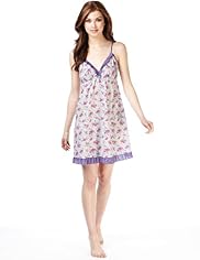 Limited Collection Pure Cotton Floral Chemise