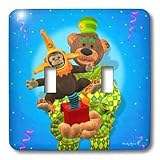 BK Dinky Bears Cartoon Clowns - Clown with Mr Zippy in the Box - Light Switch Covers -... by 3D Rose&node=228013
