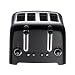 Dualit 46205 4 Slot Lite Toaster in Black Finish