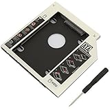 WoneNice NEW SATA 2nd HDD caddy for 9.5mm Universal CD/DVD-ROM ACER BENQ HP DELL ASUS