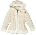 Big Chill Girls 7-16 Sof Poly Quilted With Fur Trim