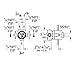 Grohe 29035000 Diverter/Transfer 5-Port Rough-In Valve