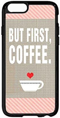 SHUSHUTOU OK But First Coffee Snap-on Hard Back Case Cover Shell for iPhone 6 Plus (5.5 inch) -3846