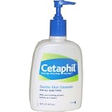 Cetaphil Gentle Skin Cleanser, For all skin types, 16-Ounce Bottles (Pack of 2)