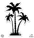 Palm Trees Black Cute - 3