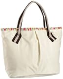 Prezzo Microfiber Striped Tote