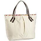 Prezzo Microfiber Striped Tote