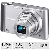 Samsung ST200F Smart Wi-Fi Digital Camera (Silver)