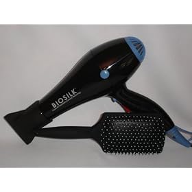 CHI Biosilk Professional Ergonomic Ceramic Tourmaline Hair Dryer with Free Brush