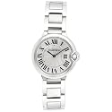 Cartier Midsize Ballon Bleu Stainless Steel Watch #W69011Z4