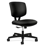 HON HON5721NT10T Volt Task Chair, 5700 Series, Mid-Back, Swivel-Tilt, Tectonic Upholstery, Black