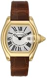 NEW CARTIER ROADSTER LADIES SOLID 18K GOLD WATCH W62018Y5