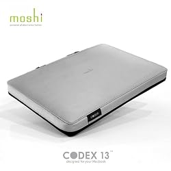 Apple Moshi MacBook 13" Viscotex Ultra Thin Carrying Case - Silver
