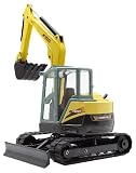 Joal - 215 - Véhicule de Chantier - Miniature - Mini-Excavatrice Ammann-Yanmar Sv100