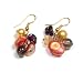 Oi! - E0523 - Boucles d'oreille Femme - Cornaline - Nacre