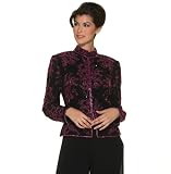 Floral Beaded Jacket - Best seller for Evening, Formal, Party, Wedding, Separates by Sean Collection (10732)