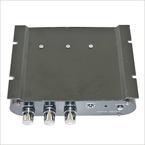 CS067 A-200 Hi-Fi Stereo Aoudio Amplifier for Car/Motorcycle-Black