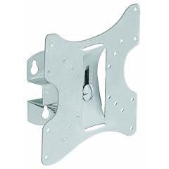 Goobay LCD-2 Universeller Wandhalter für LCD und Plasma TV, 25,4 cm -76,2 cm (10 Zoll - 30 Zoll), neigbar, schwenkbar, silber