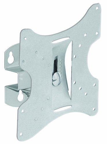 Goobay LCD-2 Universeller Wandhalter für LCD und Plasma TV, 25,4 cm -76,2 cm (10 Zoll - 30 Zoll), neigbar, schwenkbar, silber