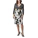 Liz Lange® for Target® Maternity 3/4-Sleeve Fashion Knit Dress - Gray Floral-visli Cheap Deals