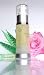 Aloe and Rose Hyaluronic Acid Serum - Natural anti-aging, collagen boosting, moisturizing and firming skin conditioner; fights wrinkles, acne scars, uneven skin tone, sagging skin, dry skin - 1oz
