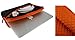 rooCASE Super Bubble Neoprene Sleeve Case Cover for Apple MacBook Air 11.6-inch Laptop MC505LL/A MC506LL/A MC968LL/A MC969LL/A (Black / Orange)