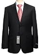 NEW ITALIAN Diagonal Solid Blue Navy Mens Suit 50R 50 R NEW ITALIAN Diagonal Solid Blue Navy Mens Suit 50R 50 R