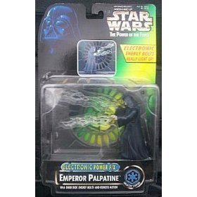 Star Wars - Emperor Palpatine - POF - Electronic Power F/X - Dark Side Energy Bolts, Remote Action - Mint - Collectible - (PR)