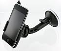 HR - Richter KFZ Halterung vibrationsfrei für Apple iPod Touch 3. + 2. Generation 3G 2G, 1. Generation 1G, 360° drehbar, neigbar, schwenkbar - Autohalterung, Auto Halter, Befestigung + Schlüsselband