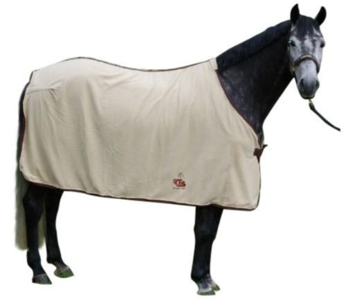 Ultrasport RTS - Leichte Fleece Abschwitz Paradedecke, natur, 165 cm, 4068-139-165