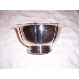 LUNTEarlyDublinPatternVintageSilverPlatedBowl