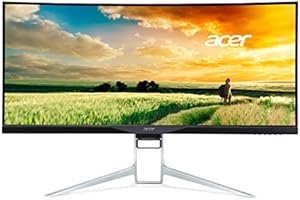 Acer Curved 34-inch UltraWide QHD (3440 x 1440) Display with 21:9 Aspect Ratio (XR341CK bmijpphz)