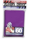 Player's Choice Yu-Gi-Oh! Purple Sleeves (Pack of 60) - Designed for Smaller Gaming CCGs - Deck Protectors - Ideal for YuGiOh! Trading Card Games Player's Choice Yu-Gi-Oh! Purple Sleeves (Pack of 60) - Designed for Smaller Gaming CCGs - Deck Protectors - Ideal for YuGiOh! Trading Card Games