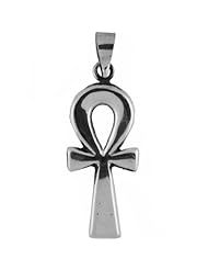 Egyptian Jewelry Silver Ankh of Life Pendant