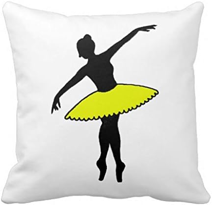 Yellow Tutu Ballerina Ballet Dance Studio R36c6a0ba6a774072adc0edf7014054b9 I5fqz 8byvr Pillow Case 18X18