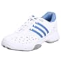 adidas Women's CC Ivy II Tennis Shoe,White/Blue/Aluminum,11 M