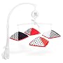 Musical Infant Stimulation - Black, White & Red Mobile