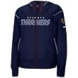 Thrashers Hoodys : Reebok Thrashers Ladies Navy Blue Dazzle Trim Full Zip hoodys