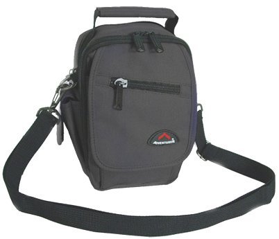 New Adventurer Shoulder Sling Digital Camera Travel Bag Pouch Case - Black