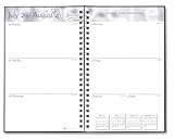 House of Doolittle Academic Weekly Planner, Student Assignment Book 13 Months August 2011 to August 2012, 5 x 8 Inch, Starburst Design with a Clear Hard Cover Recycled Made in the USA (HOD274RTG52)