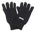  : Strick-Fingerhandschuhe mit F&uuml;tterung schwarz S-XL