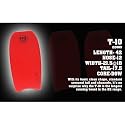 BZ T-10 Dow Body Board (42-Inch, Colors May Vary)