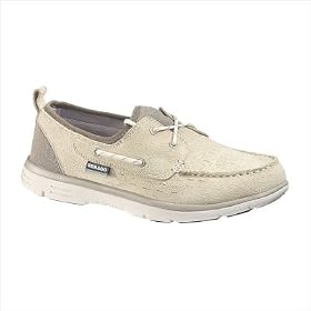 Sebago B24739 Mens Laser in Off White by Sebago