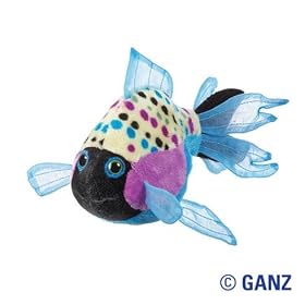  LilKinz Mini Plush Stuffed Animal Polka Back Fish