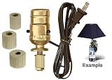 Bottle Lamp Kit Converts Treasured Collectibles Into Unique Lighting Accents (Lot of 2)