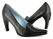 Michelle K L'Opera-Soprano Retro High Heel Black Leather Pumps