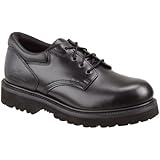 Thorogood Mens Black Leather Classic Safety Toe Academy Oxford