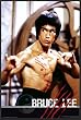 Bruce Lee Kung Fu Scratches Poster Dry Mounted Wood Framed, 24x36.