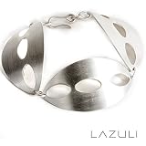 Brushed Sterling Silver Delicate Link Willow Bracelet